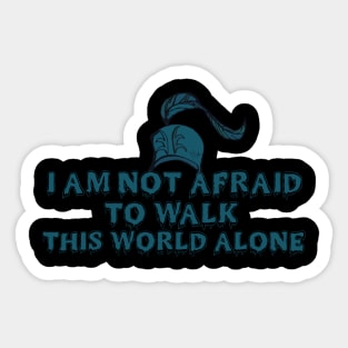 iam not afraid Sticker